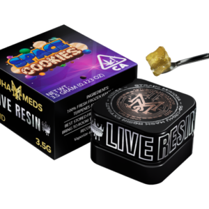 MUHA MEDS SPACE COOKIES 3.5 GRAMS LIVE RESIN | HYBRID