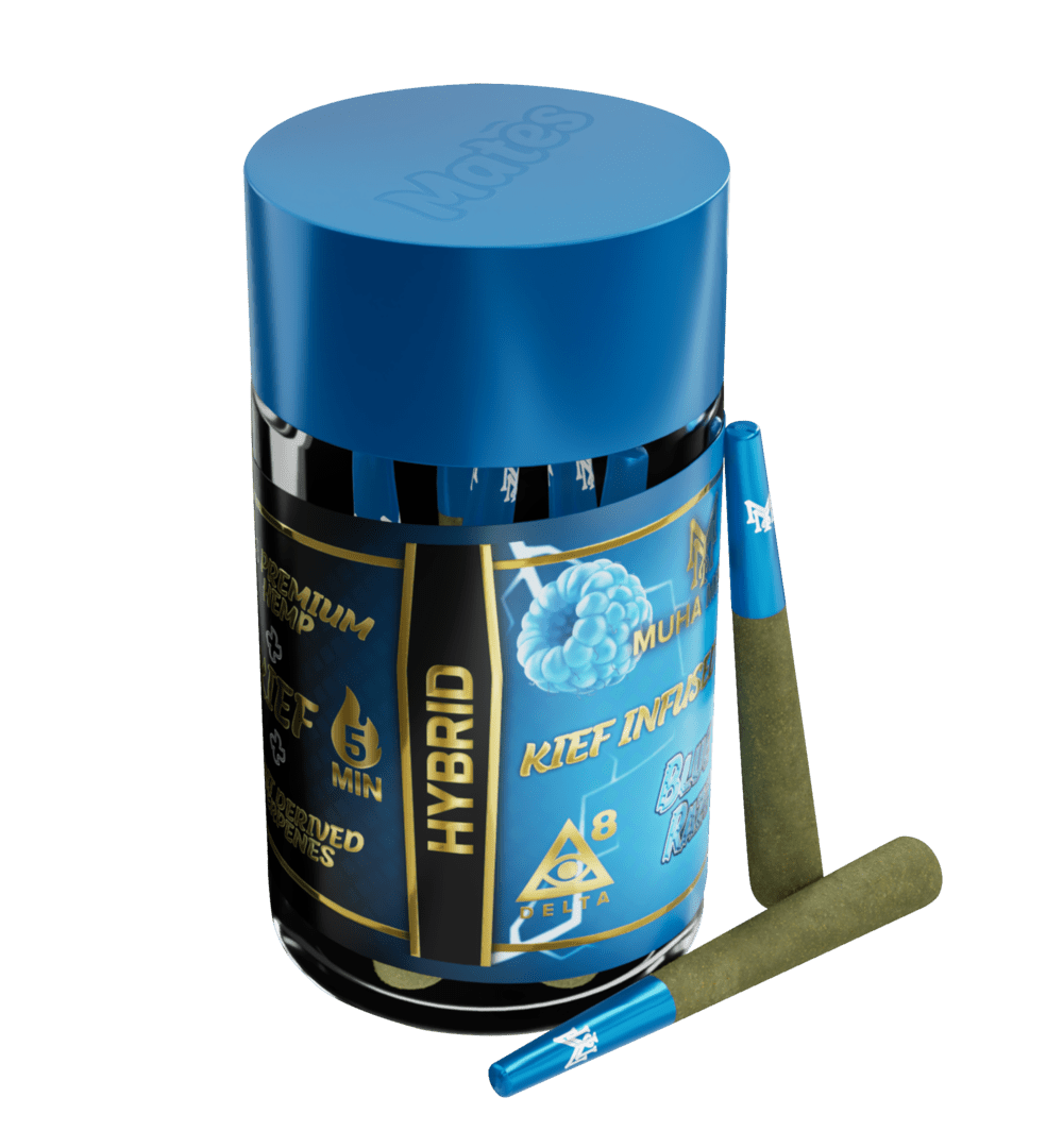 BLUE RAZZ HYBRID | DELTA 8 5 PRE-ROLLS
