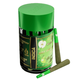 GREEN APPLE RUNTZ INDICA | HHC 5 PRE-ROLLS