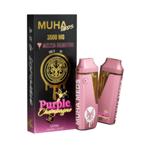 PURPLE CHAMPAGNE SATIVA | MELTED DIAMONDS 3500 MG DISPOSABLE
