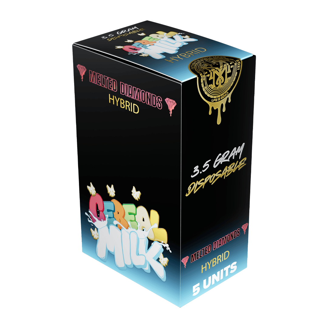 CEREAL MILK HYBRID | MELTED DIAMONDS 3500 MG DISPOSABLE - Image 2