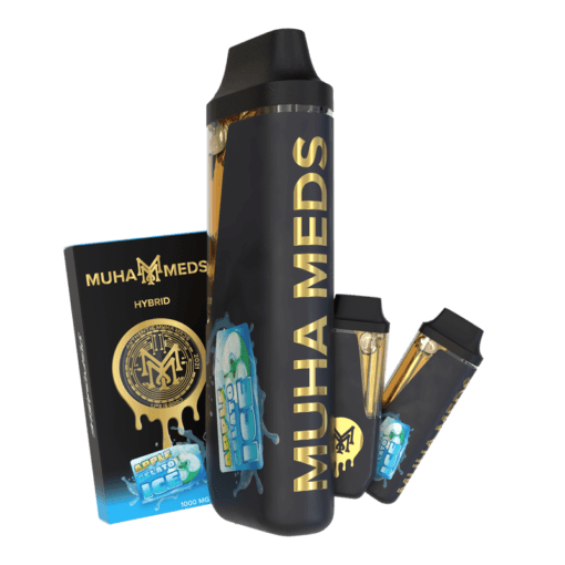 MUHA MEDS APPLE GELATO ICE 2 GRAMS DISPOSABLE| HYBRID