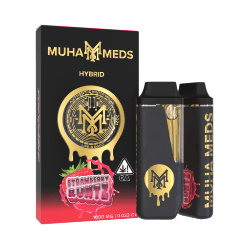 MUHA MEDS STRAWBERRY RUNTZ 2 GRAMS DISPOSABLE | HYBRID – Muha Meds - Image 2