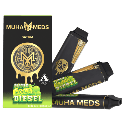 MUHA MEDS SUPER SOUR DIESEL 2G DISPOSABLE | SATIVA – Muha Meds - Image 2