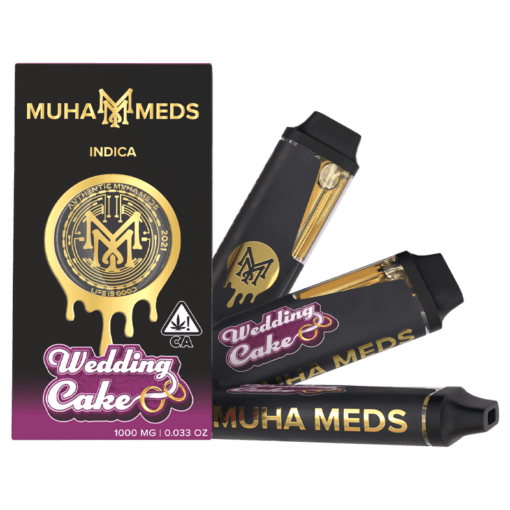 MUHA MEDS WEDDING CAKE 2 GRAMS DISPOSABLE | INDICA – Muha Meds - Image 2